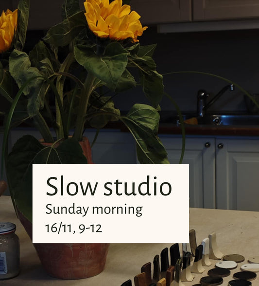 Slow studio, söndag 16/11, kl. 9-12